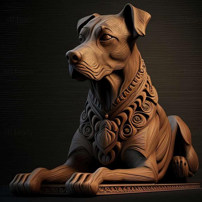 3D model Thai bangku dog (STL)